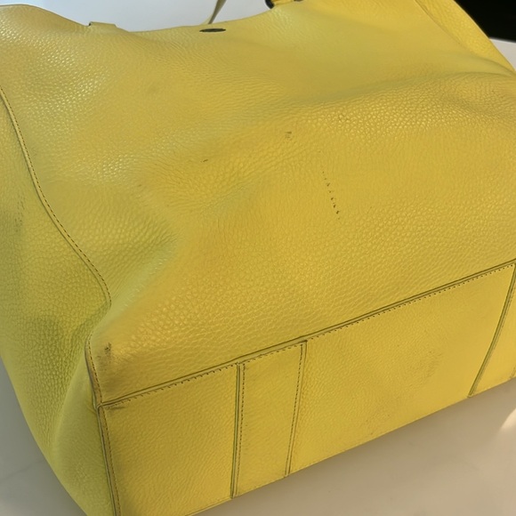 Dagne Dover ‘Allyn’ Large Tote in Butter Yellow - Picture 5 of 13